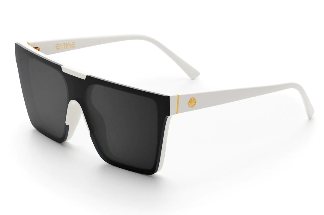 Clarity Sunglasses: White Clarity Sunglasses: White -Heatwave clarity white render BLACK