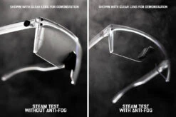 Lazer Face Sunglasses: Black Frame Anti Fog Black Lens Z87 4 Lazer Face Sunglasses: Black Frame Anti Fog Black Lens Z87 -Heatwave clearforblacklens