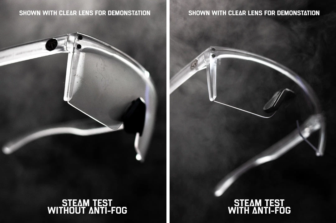 Lazer Face Sunglasses: Black Frame Anti Fog Black Lens Z87 Lazer Face Sunglasses: Black Frame Anti Fog Black Lens Z87 -Heatwave clearforblacklens