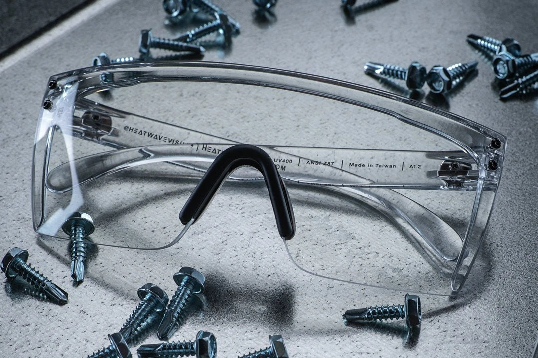 Lazer Face Glasses: CLEAR Z87 Lazer Face Glasses: CLEAR Z87 -Heatwave clears2