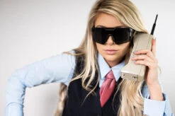 Future Tech Sunglasses: Black Z87+ -Heatwave future black ally