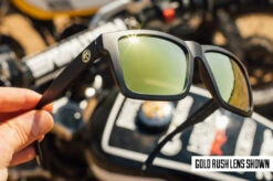 XL VISE Z87 Sunglasses Black Frame: Black Lens -Heatwave goldrush