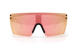 H2O Lazer Face Floating Sunglasses: -Heatwave h2o rose front