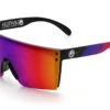 Lazer Face Sunglasses: Wavelength Customs -Heatwave lazer atmost wavelength