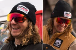 Performance Lazer Face Sunglasses: Red/Orange Z87+ -Heatwave lazer firestorm blake