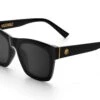 Marylin Sunglasses: BLACK -Heatwave marylin black whitebg
