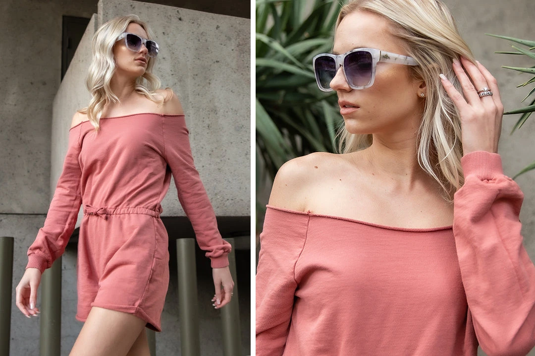 Marylin Sunglasses: Marble Marylin Sunglasses: Marble -Heatwave marylin marble