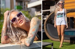 Marylin Sunglasses: Marble 8 Marylin Sunglasses: Marble -Heatwave marylin marble purplerain 1