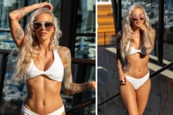 Marylin Sunglasses: Marble 14 Marylin Sunglasses: Marble -Heatwave marylin marble rose 1