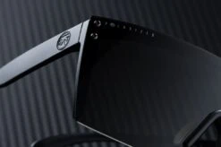 Lazer Face Sunglasses: Black Z87 -Heatwave pol black 1 84ad164a f7b9 4357 a27f c18e5ab27887