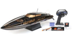 Heat Wave X Horizon Hobby Recoil 2 Remote Controlled Boat - 26 Inch -Heatwave proboat gold 5