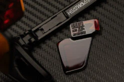 Performance Quatro Sunglasses: Red/Orange Z87+ -Heatwave quatro side shield