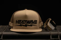 HWV Bolt Rip Stop Trucker Hat -Heatwave ripstoptan 1