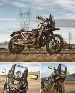 VISE Sunglasses: Rusty Butcher Customs -Heatwave rusty bike