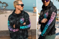 Heat Wave Standard Issue Sweatshirt - Crystal Dye -Heatwave standard issue hoodie 1