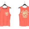 Heat Wave Standard Issue TANK TOP - CORAL -Heatwave standardissuetank 1