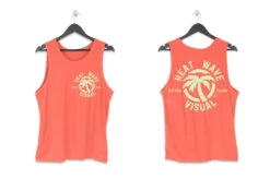 Heat Wave Standard Issue TANK TOP - CORAL
