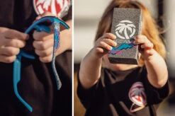 Kids Lazer Face Sunglasses: Static -Heatwave static scarlet 1