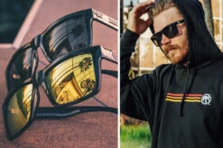 USA VISE Sunglasses: GLOSS BLACK 6 USA VISE Sunglasses: GLOSS BLACK -Heatwave usa black 2