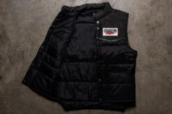 Heat Wave Cab Over Vest Black Denim (SIZE L ONLY) -Heatwave vest black denim 2