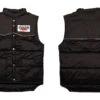 Heat Wave Cab Over Vest Black Denim (SIZE L ONLY) -Heatwave vest black denim whitebh