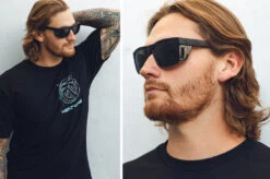 Performance Vise Sunglasses: Black Z87+ -Heatwave vise lifestyle black