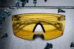 Lazer Face Glasses: HI-VIS YELLOW Z87 6 Lazer Face Glasses: HI-VIS YELLOW Z87 -Heatwave yellows